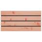 Preview: Gartenbank Schwarz 80 x 40 x 43 cm Stahl