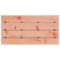 Preview: Gartenbank Silber 80 x 40 x 43 cm Edelstahl