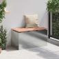 Preview: Gartenbank Silber 80 x 40 x 43 cm Verzinkter Stahl