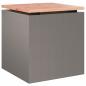 Preview: Gartenbank Rostig 40 x 40 x 43 cm Wetterfeststahl