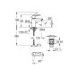 Preview: GROHE QuickFix Start Einhebel-Armatur, Temperaturbegrenzer, EcoJoy, SilkMove® ES, chrom (23551002)