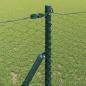 Preview: Zaun mit Pfosten Grün 1,4 x 25 m PVC-beschichteter Stahl
