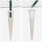 Preview: Zaun mit Pfosten Grün 1,4 x 25 m PVC-beschichteter Stahl
