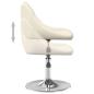 Preview: Esszimmerstühle 6 Stk. Drehbar Creme Samt