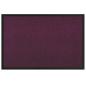 Preview: Fußmatte Bordeaux 80 x 120 cm Teddystoff