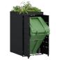 Preview: Rollabfallbehälter mit Pflanzdach für einen 240L Behälter