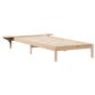 Preview: Bettgestell mit Nachttischen Natur 90 x 210 cm