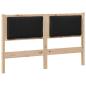Preview: Kopfteil Sonstiges Braun 150 cm Massivholz Kiefer
