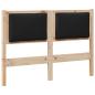 Preview: Kopfteil Sonstiges Braun 120 cm Massivholz Kiefer