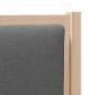Preview: Kopfteil Sonstiges Braun 80 cm Massivholz Kiefer