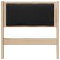 Preview: Kopfteil Sonstiges Braun 80 cm Massivholz Kiefer