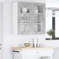 Preview: Hängeschrank Riga Beton Grau 80 x 31 x 80 cm Holzwerkstoff