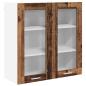 Preview: Hängeschrank mit Tür Riga Altholz 80 x 31 x 80 cm Holzwerkstoff