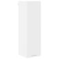 Preview: Hängeschrank mit Regal Riga Weiß 30 x 31 x 100 cm Holzwerkstoff