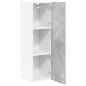 Preview: Hängeschrank Betongrau 30 x 31 x 100 cm Holzwerkstoff