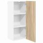 Preview: Hängeschrank Riga Sonoma-Eiche 40 x 31 x 100 cm Holzwerkstoff