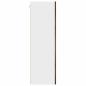 Preview: ARDEBO.de - Hängeschrank Riga Geräucherte Eiche und Weiß 50 x 31 x 100 cm