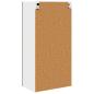 Preview: Hängeschrank Riga Sonoma-Eiche und Weiß 50 x 31 x 100 cm