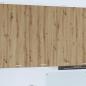 Preview: ARDEBO.de - Hängeschrank Riga Sonoma-Eiche und Weiß 50 x 31 x 100 cm