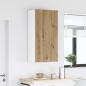 Preview: Hängeschrank Riga Sonoma-Eiche und Weiß 50 x 31 x 100 cm