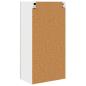 Preview: Hängeschrank Riga Sonoma-Eiche und Weiß 50 x 31 x 100 cm