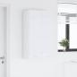 Preview: Hängeschrank mit Regal Riga Weiß 60 x 31 x 100 cm Holzwerkstoff