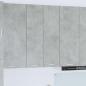 Preview: ARDEBO.de - Hängeschrank Riga Beton Grau 60 x 31 x 100 cm Holzwerkstoff