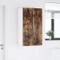 Preview: Hängeschrank mit Regal Riga Geräucherte Eiche 60 x 31 x 100 cm