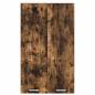 Preview: Hängeschrank mit Regal Riga Geräucherte Eiche 60 x 31 x 100 cm