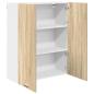 Preview: Hängeschrank Riga Sonoma-Eiche 80 x 31 x 100 cm Holzwerkstoff