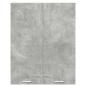 Preview: Hängeschrank Riga Beton Grau 80 x 31 x 100 cm Holzwerkstoff