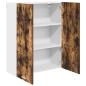 Preview: H?ngeschrank R?uchereiche 80 x 31 x 100 cm Holzwerkstoff