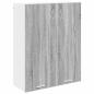 Preview: Hängeschrank Riga Graues Sonoma 80 x 31 x 100 cm Holzwerkstoff