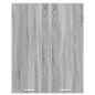 Preview: Hängeschrank Riga Graues Sonoma 80 x 31 x 100 cm Holzwerkstoff