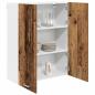 Preview: Hängeschrank Riga Altholz 80 x 31 x 100 cm Holzwerkstoff