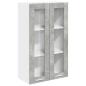 Preview: Hängeschrank Riga Beton Grau 60 x 31 x 100 cm Holzwerkstoff