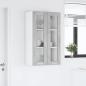 Preview: Hängeschrank Riga Beton Grau 60 x 31 x 100 cm Holzwerkstoff