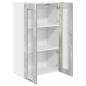 Preview: Hängeschrank Riga Beton Grau 60 x 31 x 100 cm Holzwerkstoff