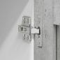 Preview: Hängeschrank Riga Beton Grau 60 x 31 x 100 cm Holzwerkstoff