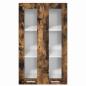 Preview: Hängeschrank mit Regal Riga Geräucherte Eiche 60 x 31 x 100 cm