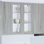 Preview: ARDEBO.de - Hängeschrank Riga Graues Sonoma 80 x 31 x 100 cm Holzwerkstoff
