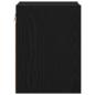 Preview: Hängeschrank Riga Schwarz Eichen-Optik 20 x 29,5 x 40 cm