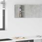 Preview: ARDEBO.de - Hängeschrank Riga Beton Grau 20 x 29,5 x 40 cm Holzwerkstoff