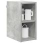 Preview: Hängeschrank Riga Beton Grau 20 x 29,5 x 40 cm Holzwerkstoff
