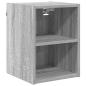 Preview: ARDEBO.de - Hängeschrank Riga Graues Sonoma 30 x 29,5 x 40 cm Holzwerkstoff