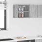 Preview: ARDEBO.de - Hängeschrank Riga Graues Sonoma 40 x 29,5 x 40 cm Holzwerkstoff