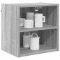 Preview: Hängeschrank Riga Graues Sonoma 40 x 29,5 x 40 cm Holzwerkstoff