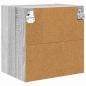 Preview: Hängeschrank Riga Graues Sonoma 40 x 29,5 x 40 cm Holzwerkstoff