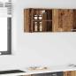 Preview: ARDEBO.de - Hängeschrank Riga Altholz 40 x 29,5 x 40 cm Holzwerkstoff