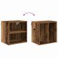 Preview: Hängeschrank Riga Altholz 40 x 29,5 x 40 cm Holzwerkstoff